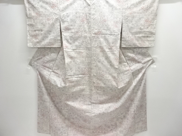 Japanese Kimono / Tsumugi Omeshi Silk